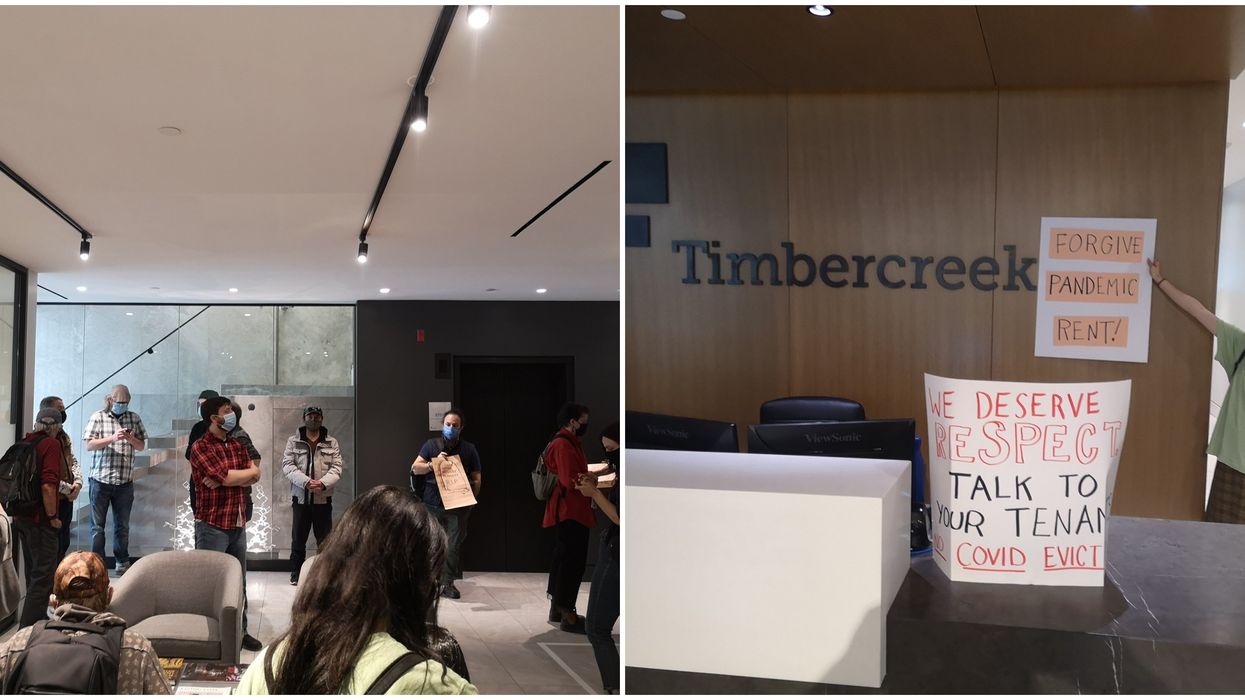 Protesters Say Big Toronto Landlord's Hoarding 150 Affordable Apartments & They're Pissed