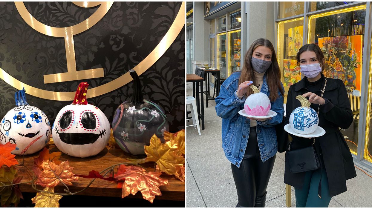 You Can Paint Pumpkins & Sip Zombie Cocktails In Toronto This Halloween