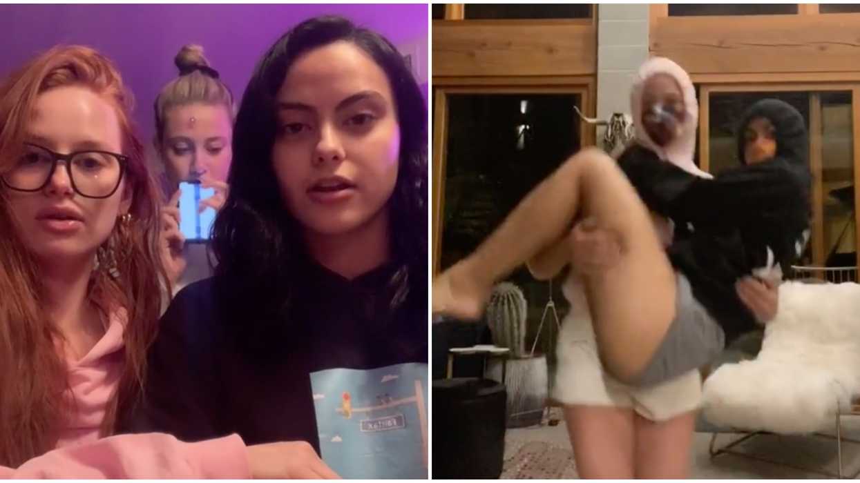 Betty, Veronica, & Cheryl From 'Riverdale' Have A Secret TikTok & It's So Funny
