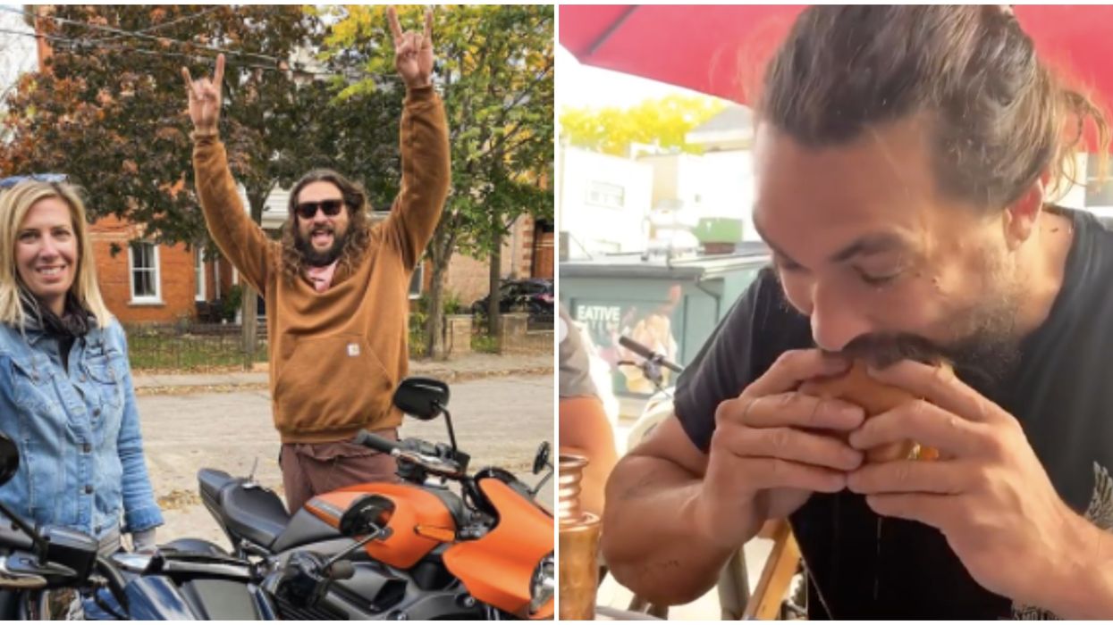 Jason Momoa Has Been Living His Best Life In Toronto This Month (PHOTOS)
