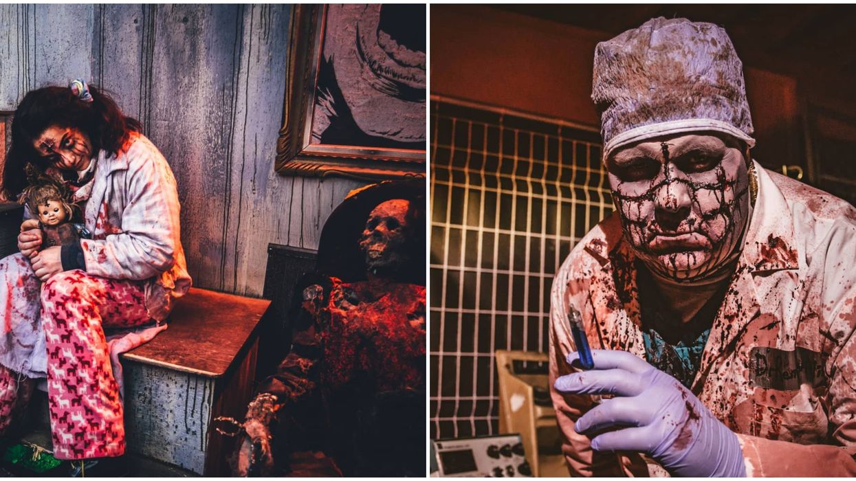 This Calgary Farm Has 6 Terrifying Haunted Houses In Their 'Field Of Screams'
