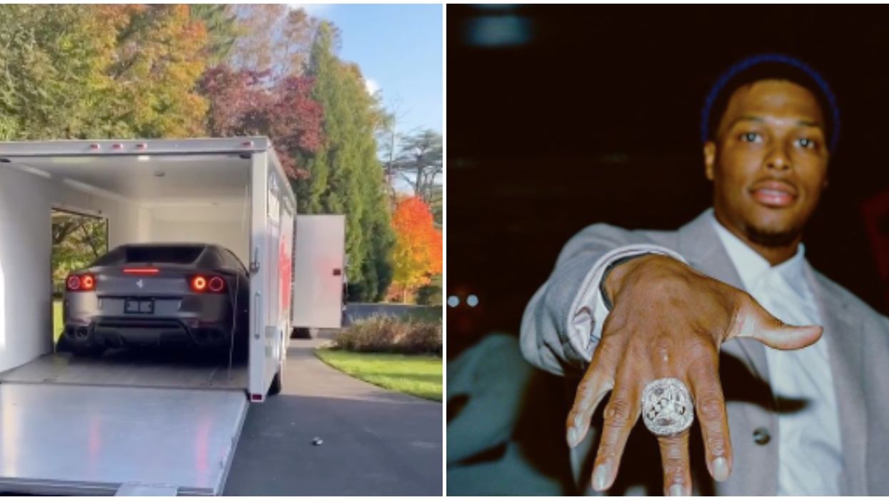 Kyle Lowry’s New Ferrari Only Cost Him $2,100 In Regular People Dollars