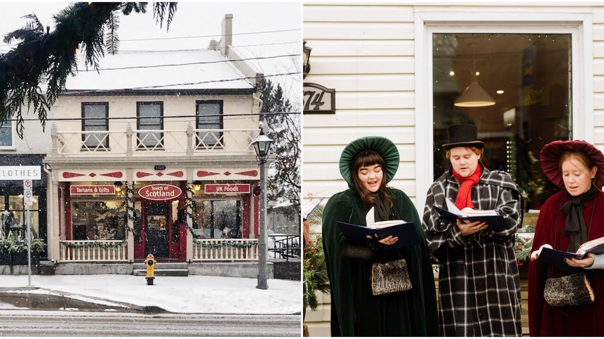 Ontario's 'St. Jacobs Sparkles' Is A Real Life Christmas Village Happening This Year