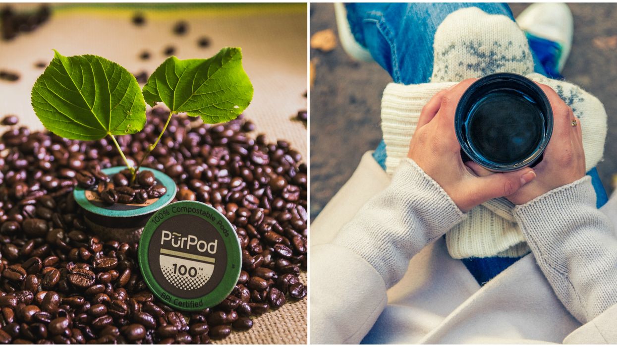 This Canadian Brand Created The World's First 100%-Compostable Coffee Pods