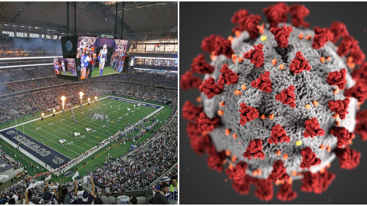Dallas County Has Now Had Enough COVID-19 Cases To Fill Cowboys Stadium And The AAC
