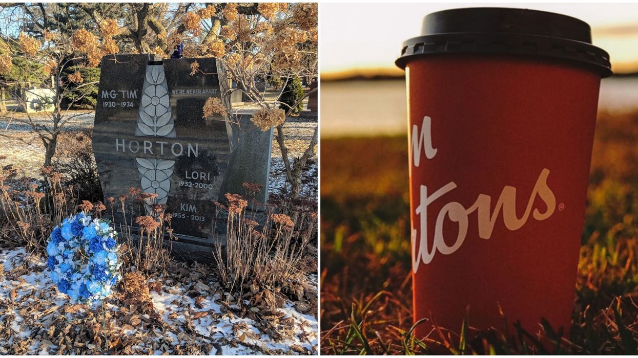 Visiting Tim Horton's Toronto Grave Is The Most Canadian Thing You Can Do This Halloween