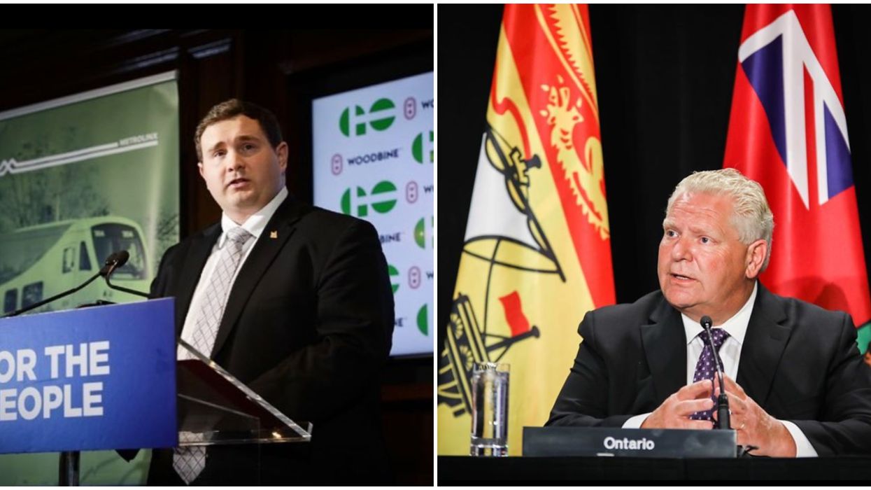 Doug Ford's Family Is Feuding With Uber Eats And It’s Something To Watch