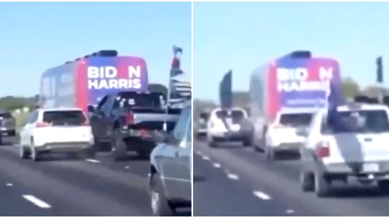 Trump Just Praised San Antonio Supporters For Surrounding The Biden Bus (VIDEO)