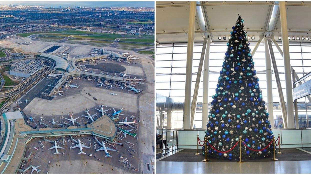 Toronto Pearson Airport Is Getting A Massive 6-Level Christmas Drive-Through This Month