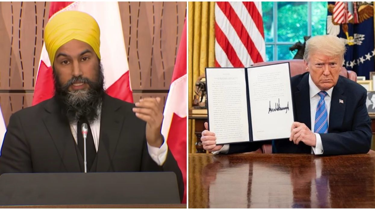 7 Times Jagmeet Singh Called Out Donald Trump On Twitter
