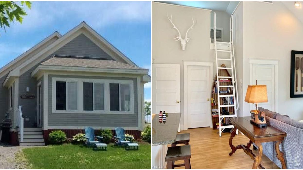 This $265K Ontario Home For Sale With A Loft Bedroom Is A Dream Come True (PHOTOS)