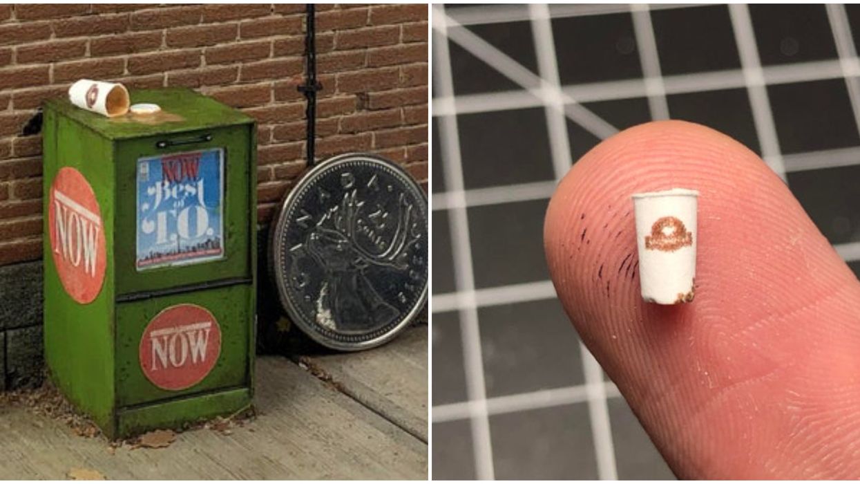 Someone Just Made A Palm-Sized Mini Toronto & It’s The Cutest Thing (PHOTOS)