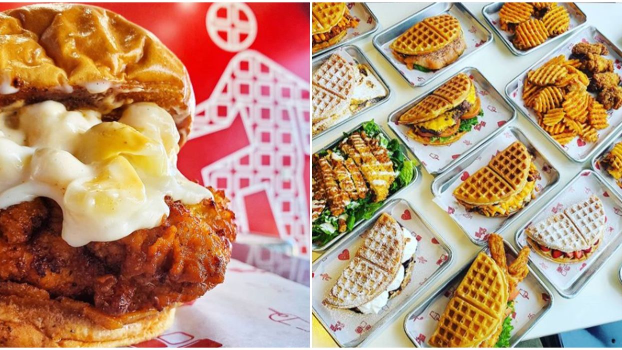 You Can Now Get A Chicken Sandwich Topped With Mac 'N Cheese At This Houston Resturaunt
