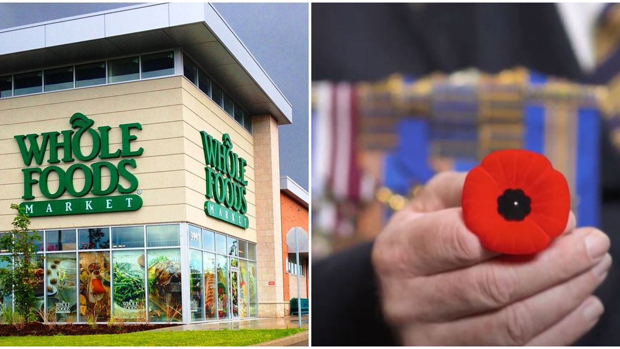 Whole Foods In Canada Won't Let Employees Wear Poppies Because Of A Strict Policy