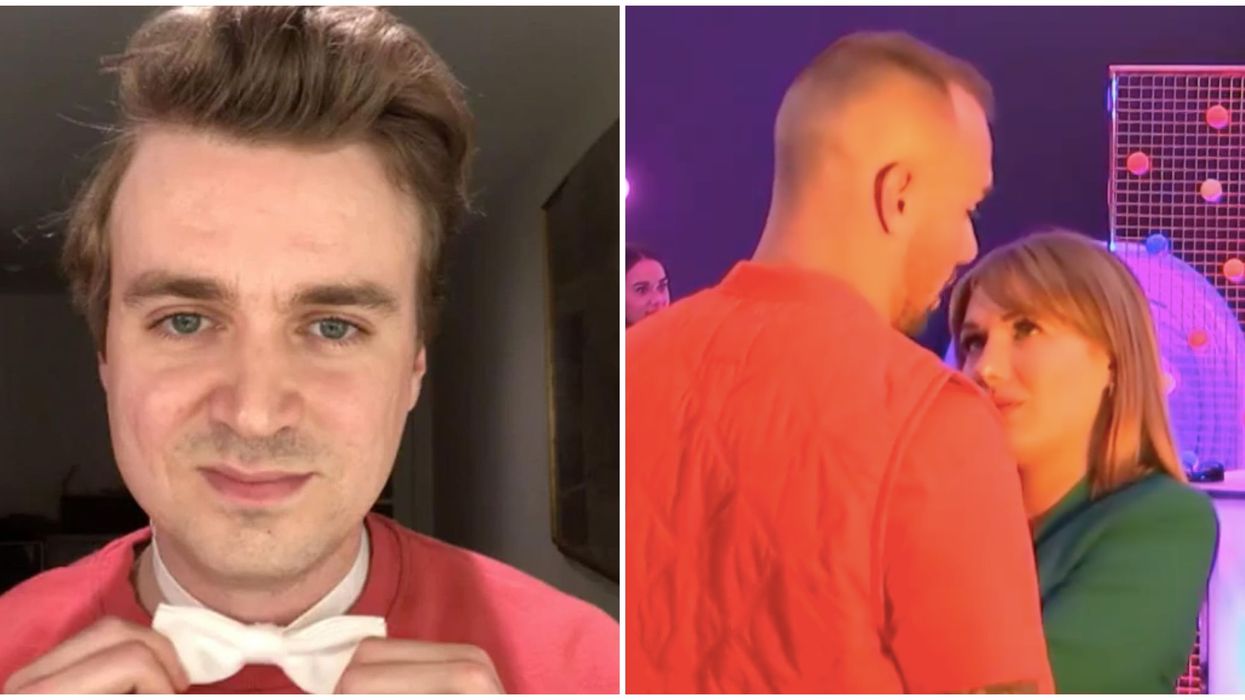 Arnaud Soly double une scène d'Occupation Double et c'est viral après quelques heures