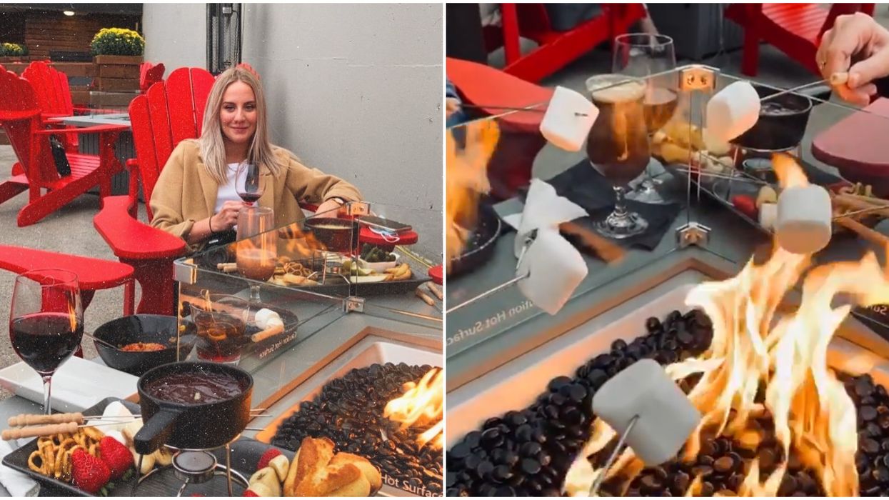 You Can Make Gooey S'mores Over Your Own Fire Pit At This Cozy Ontario Patio