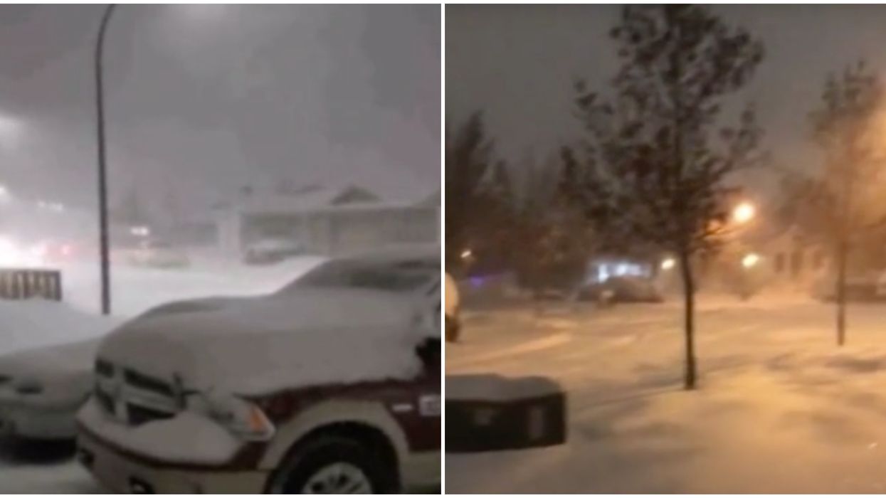 The Prairies Got Hit With A Brutal Blizzard This Weekend & It's Not Stopping Yet (VIDEO)