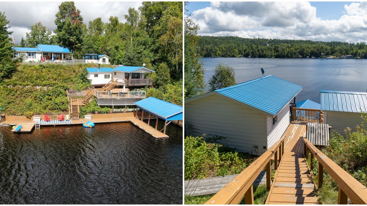 This Massive Lakefront Property For Under $500K Has Room For All Your BFFs