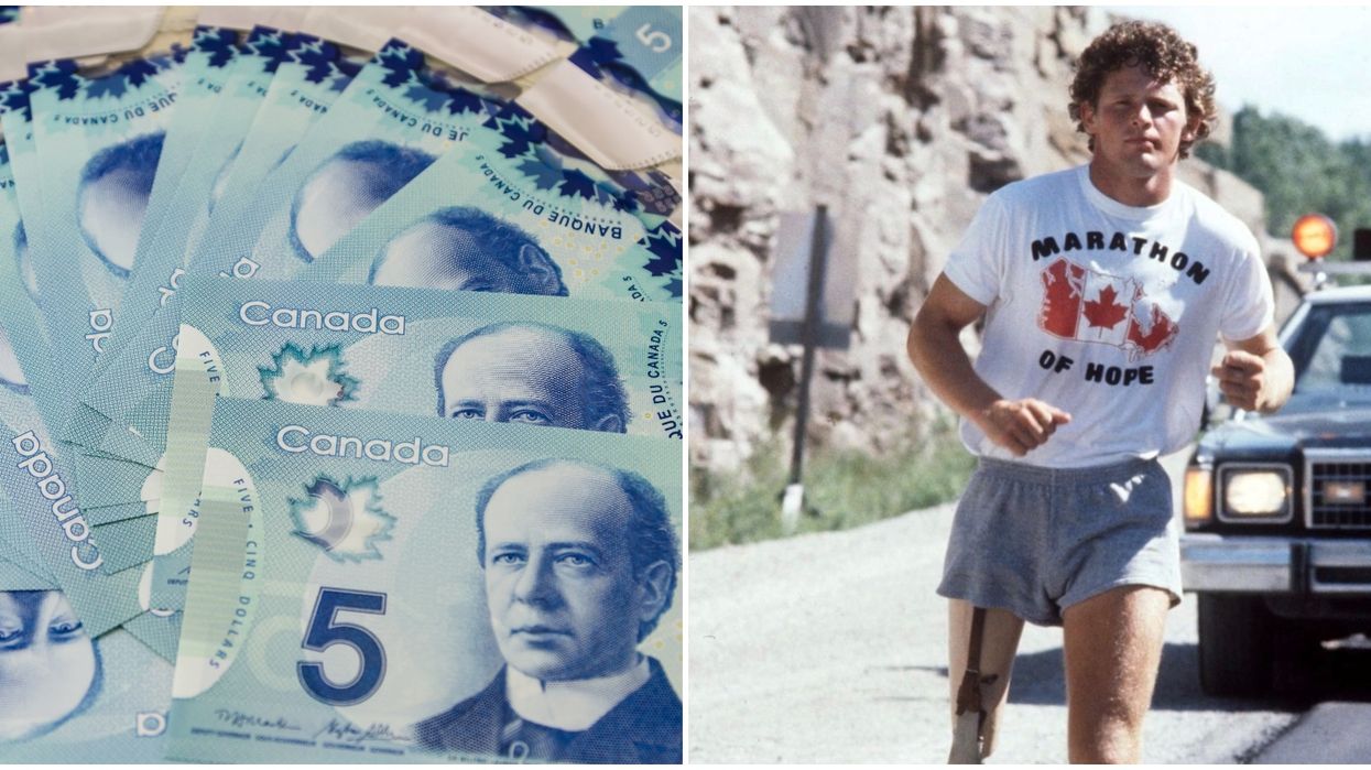 Canada's Shortlisted Nominees For The New $5 Bill Include Terry Fox