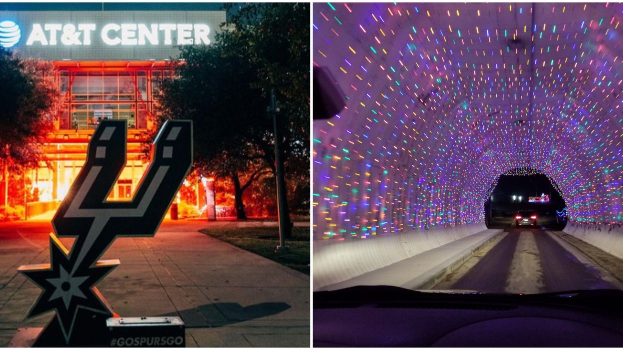 A Christmas Light Wonderland Is Coming To The Home Of The San Antonio Spurs