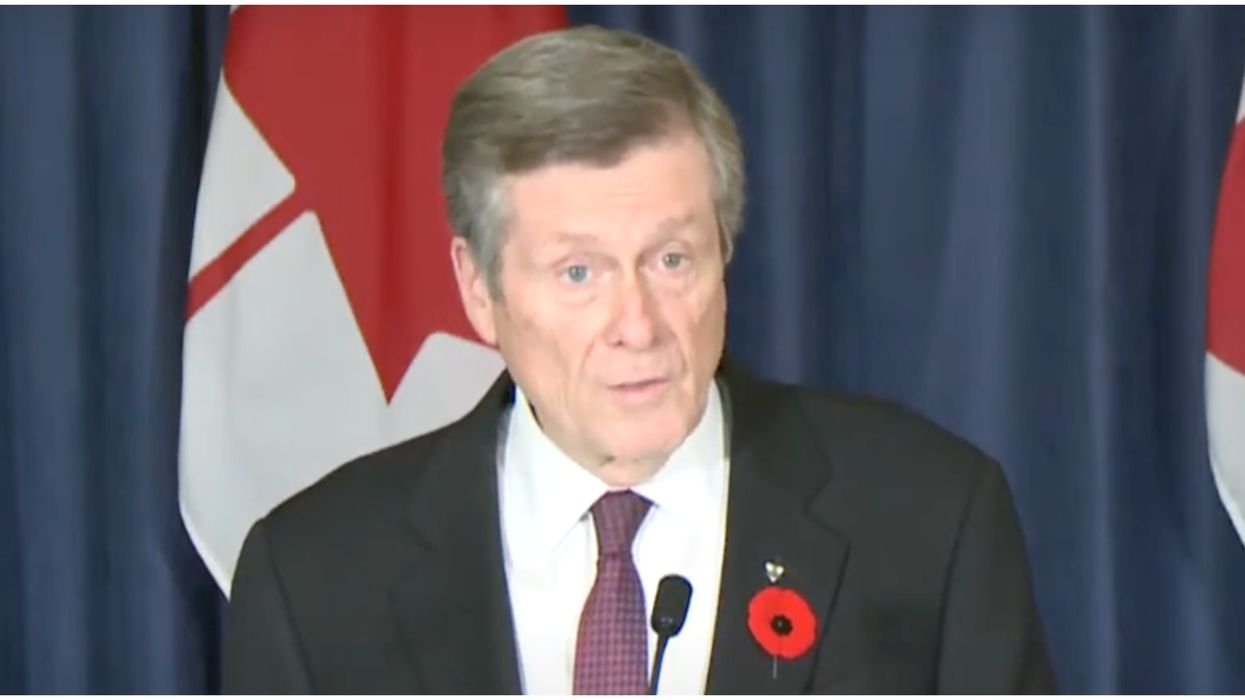 John Tory Had Some Serious Warnings For Toronto As COVID-19 Cases Climb Higher Than Ever