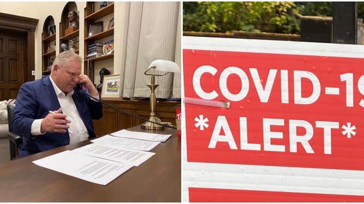 Doug Ford Says 'We Must Do Whatever It Takes To Slow The Spread Of This Virus'