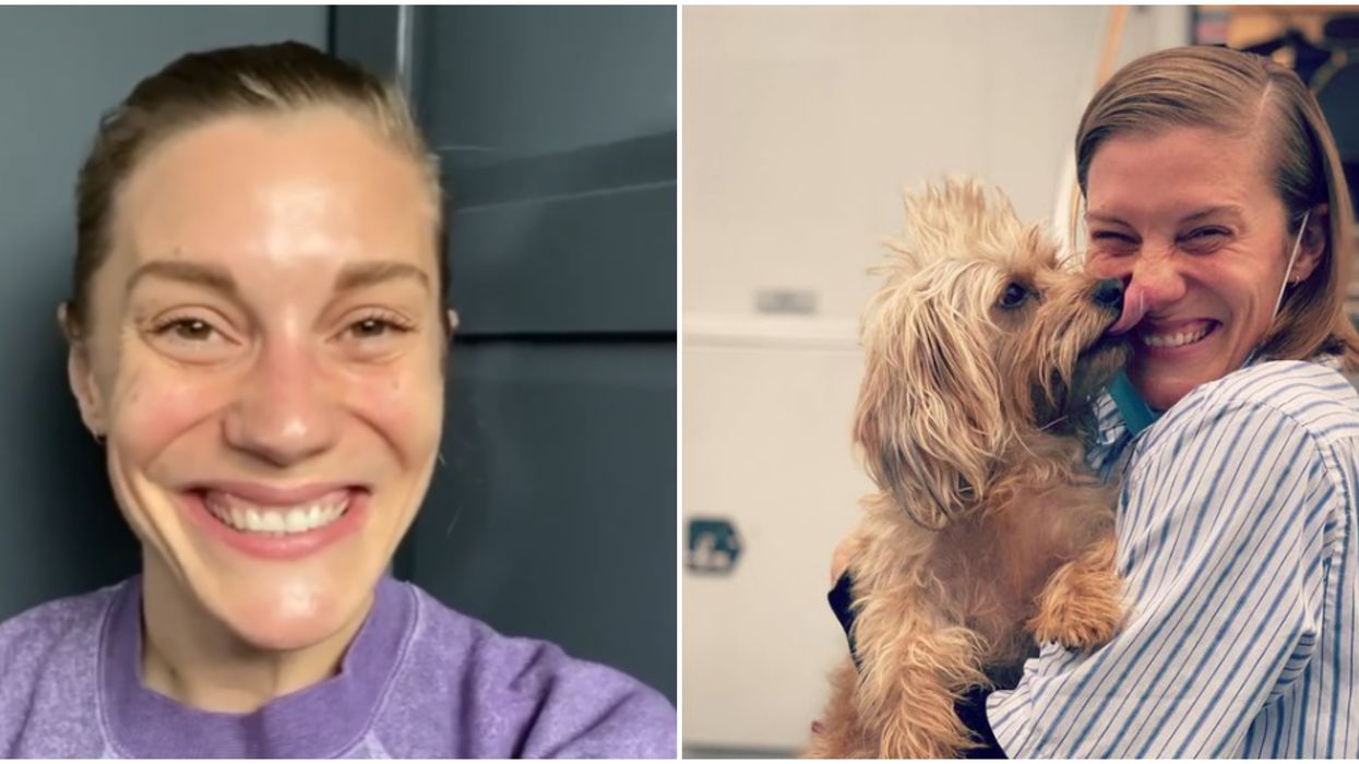 The Mandalorian's Katee Sackhoff Is The Dog Mom We All Strive To Be (PHOTOS)