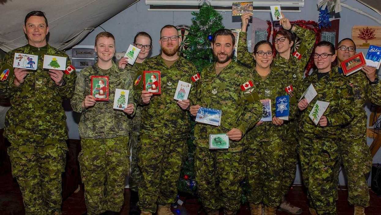 You Can Mail Holiday Greetings To Any Canadian Forces Member Around The World This Season