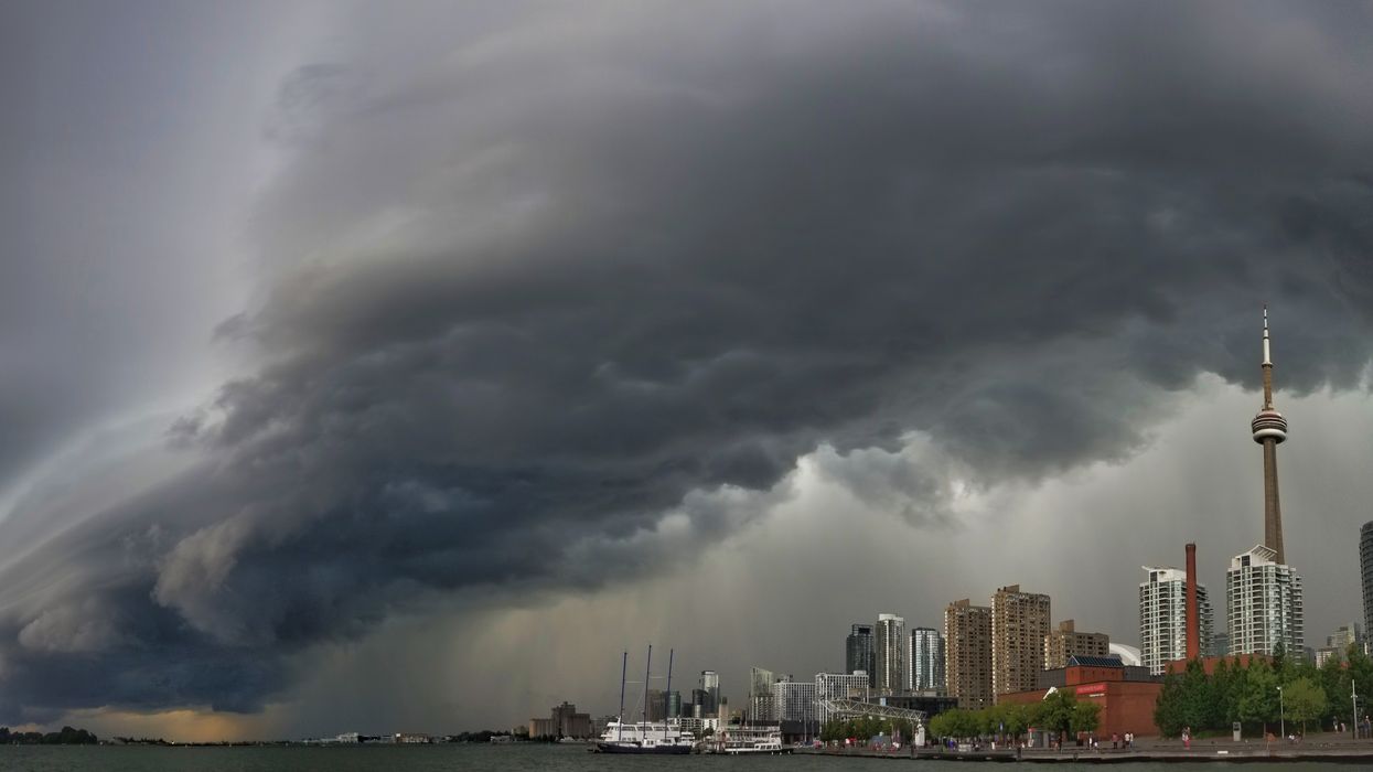 Toronto Could Be Hit With "Damaging Winds" And Power Outages Tonight