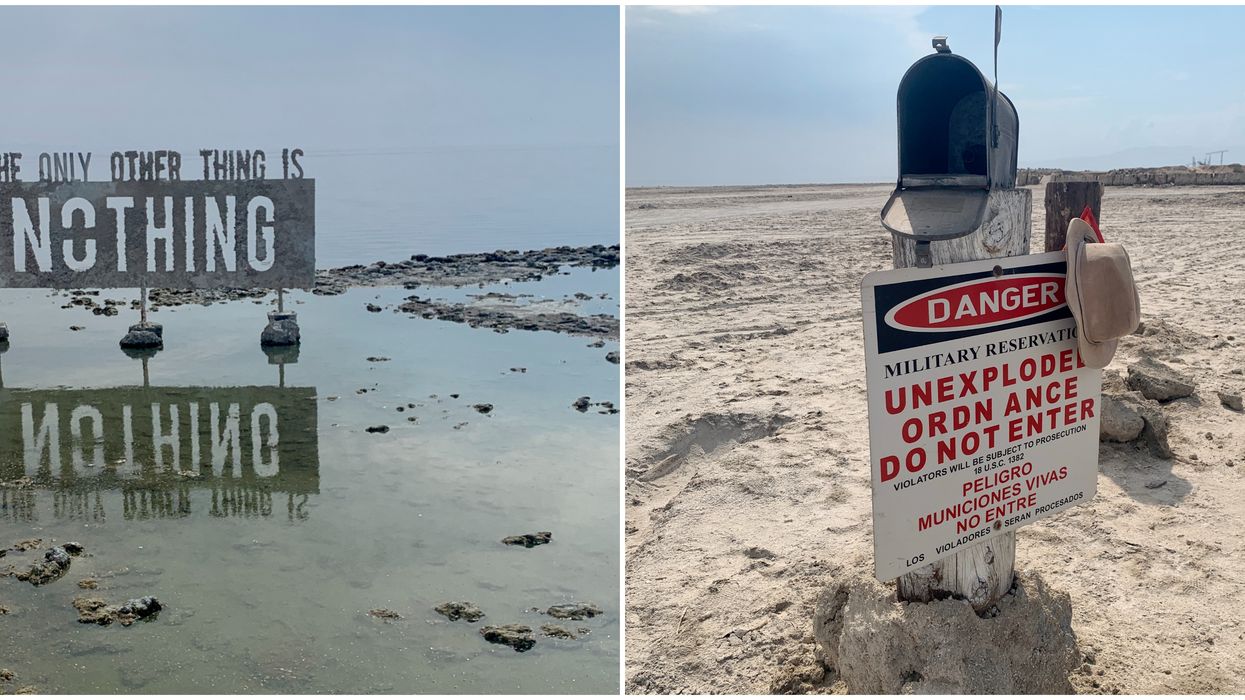 There’s An Apocalyptic Beach Hidden In The Middle Of The Desert In California