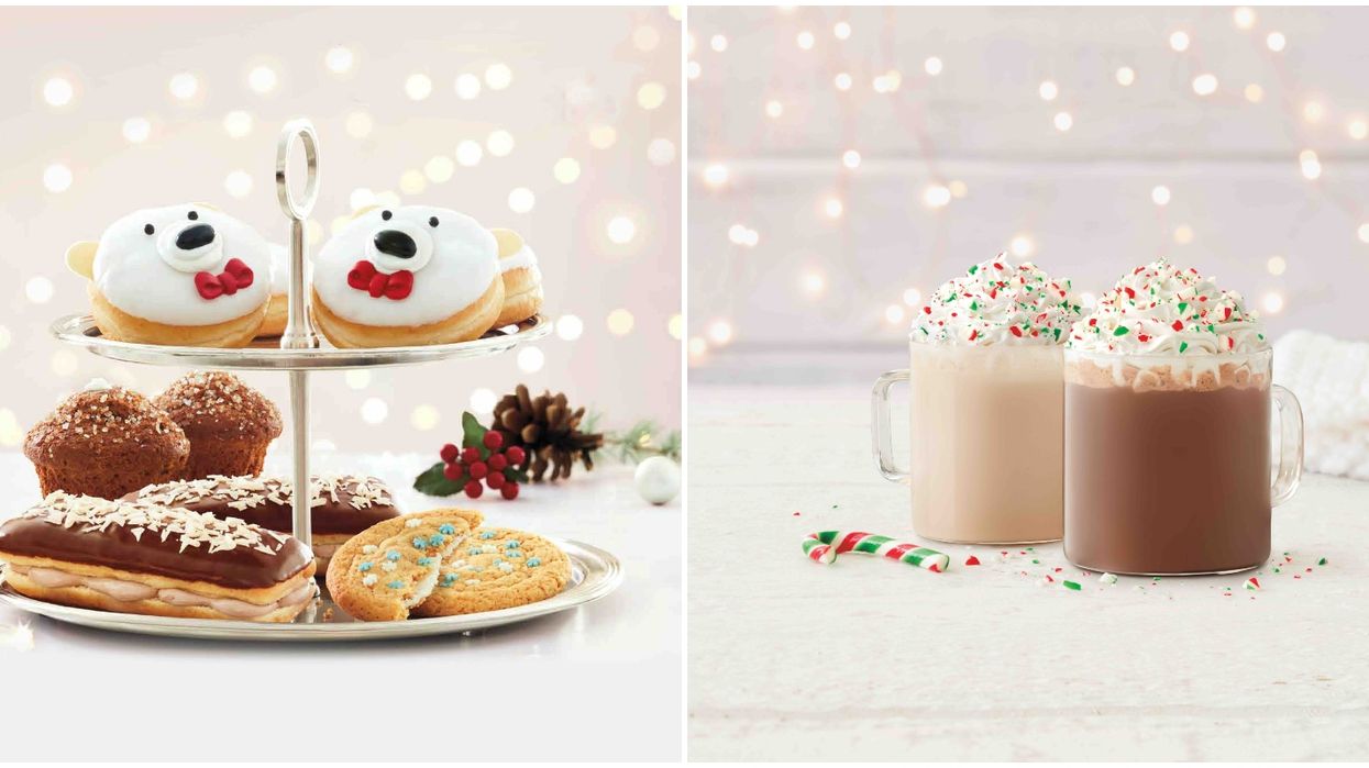 Tim Hortons Holiday Menu Is Finally Here & It's Just So Festive Narcity