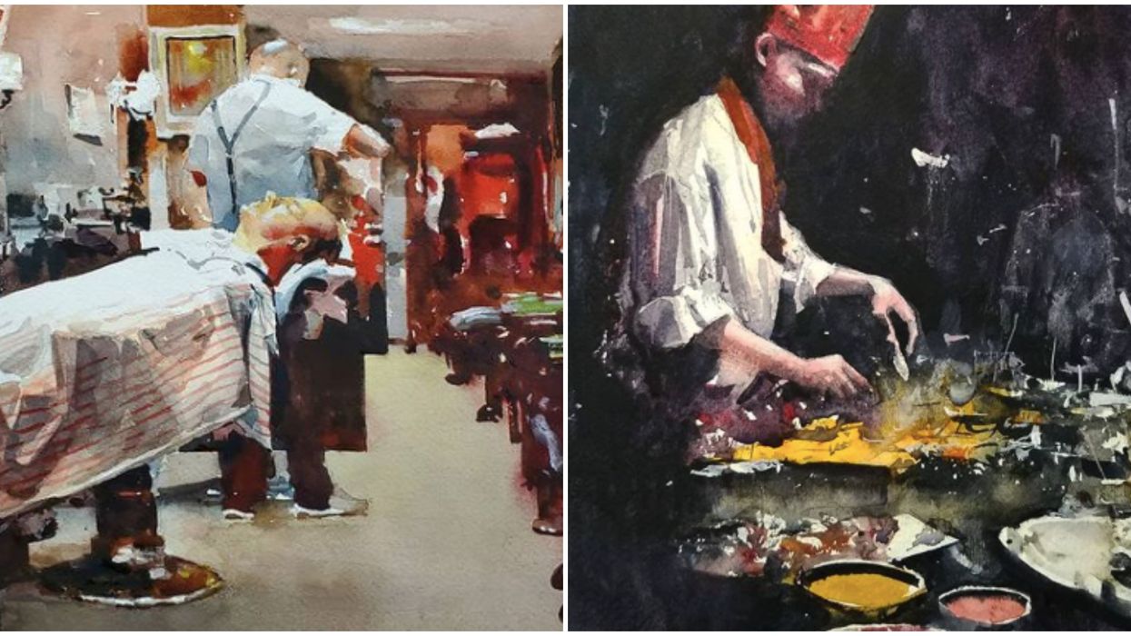 This Artist's Paintings Of Toronto's Struggling Businesses Will Give You Goosebumps