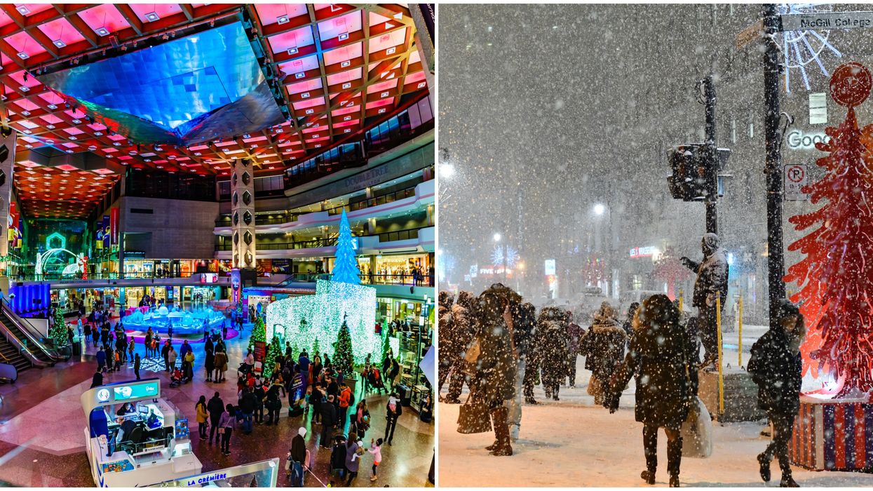 L'horaire des Fêtes des centres d'achat varie selon les villes et voici à quoi t'attendre