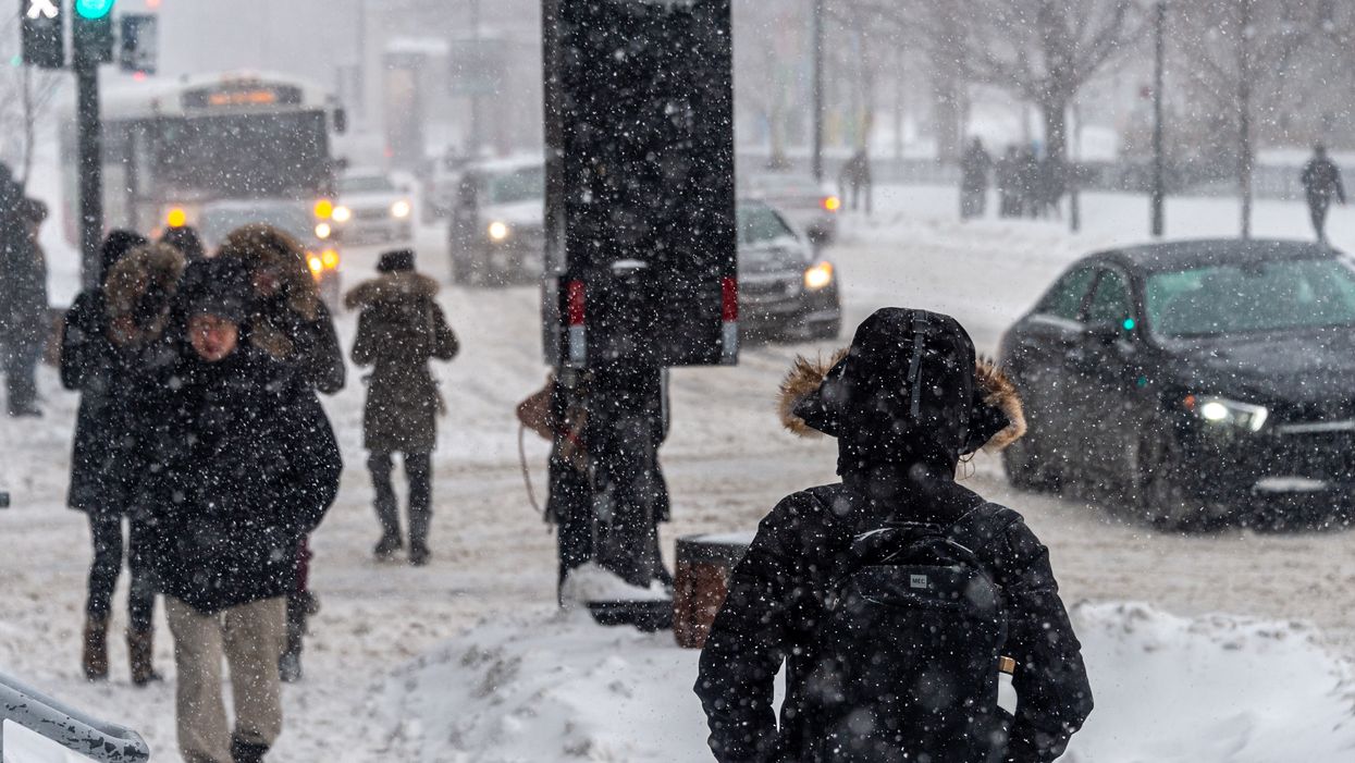 Une tempête avec du verglas et jusqu'à 20 cm de neige s'amène sur le Québec