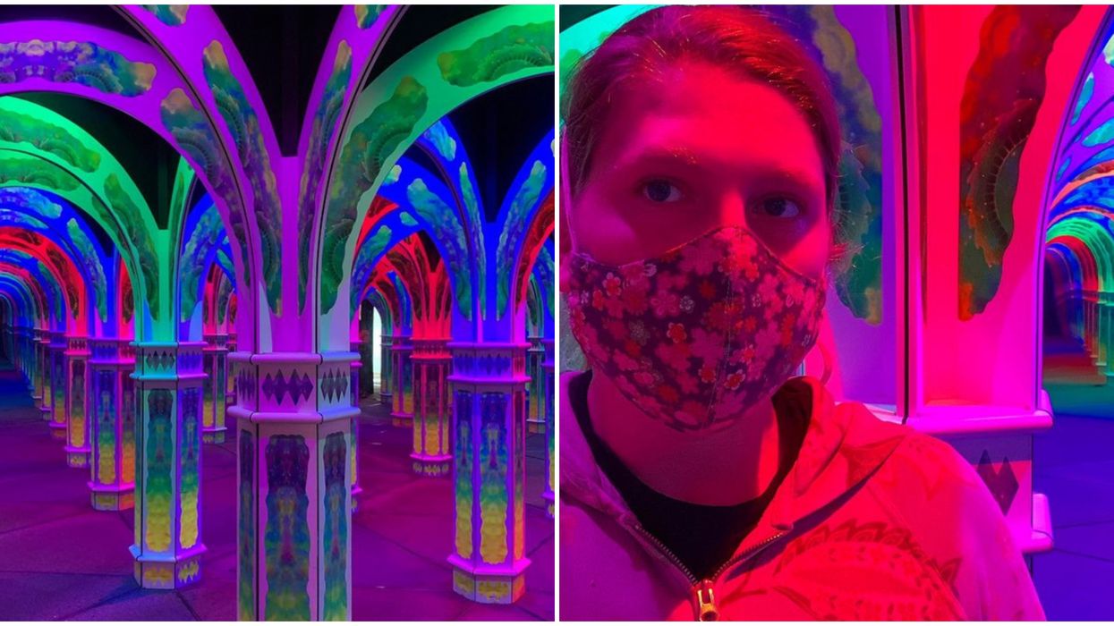 This Labyrinth Of Psychedelic Mirrors Just Reopened In San Francisco