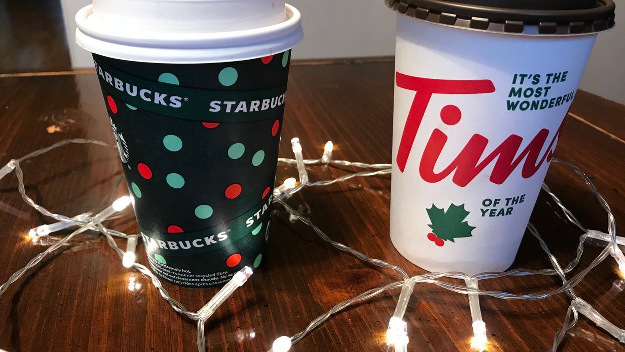 I Tried Tim Hortons vs Starbucks New Peppermint Hot Chocolate & This Is My Honest Opinion