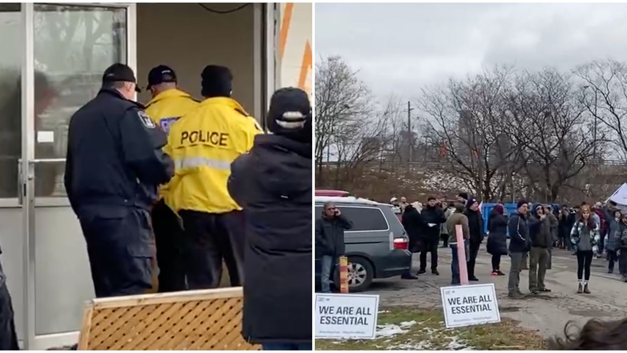 Police Just Showed Up To Adamson Barbecue And It's Getting Intense (VIDEOS)