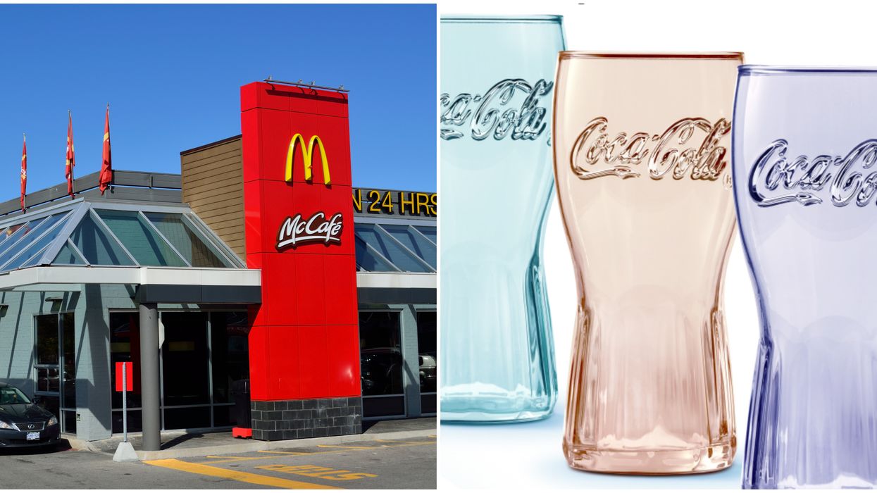 McDonald's Canada Is Giving Away Free Collectible Coca-Cola Glasses For A Limited Time