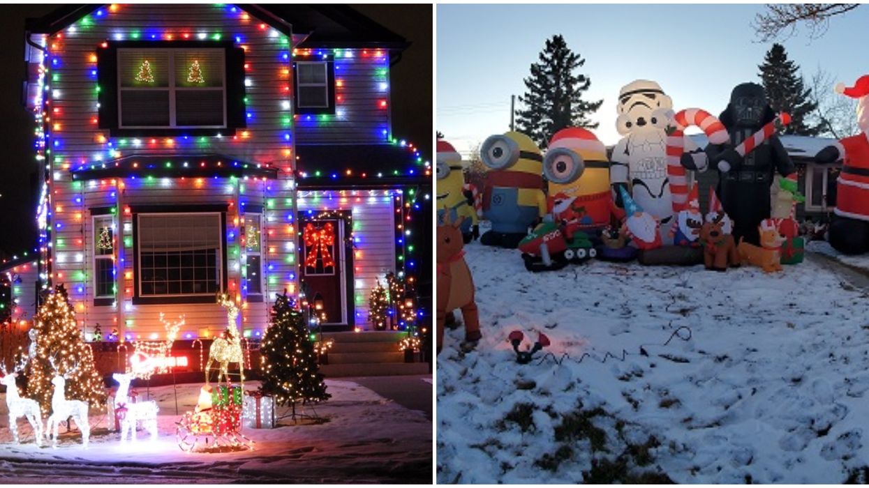 This Map Shows You Calgary's Most Festive Christmas Lights & You Can Enjoy From Your Car