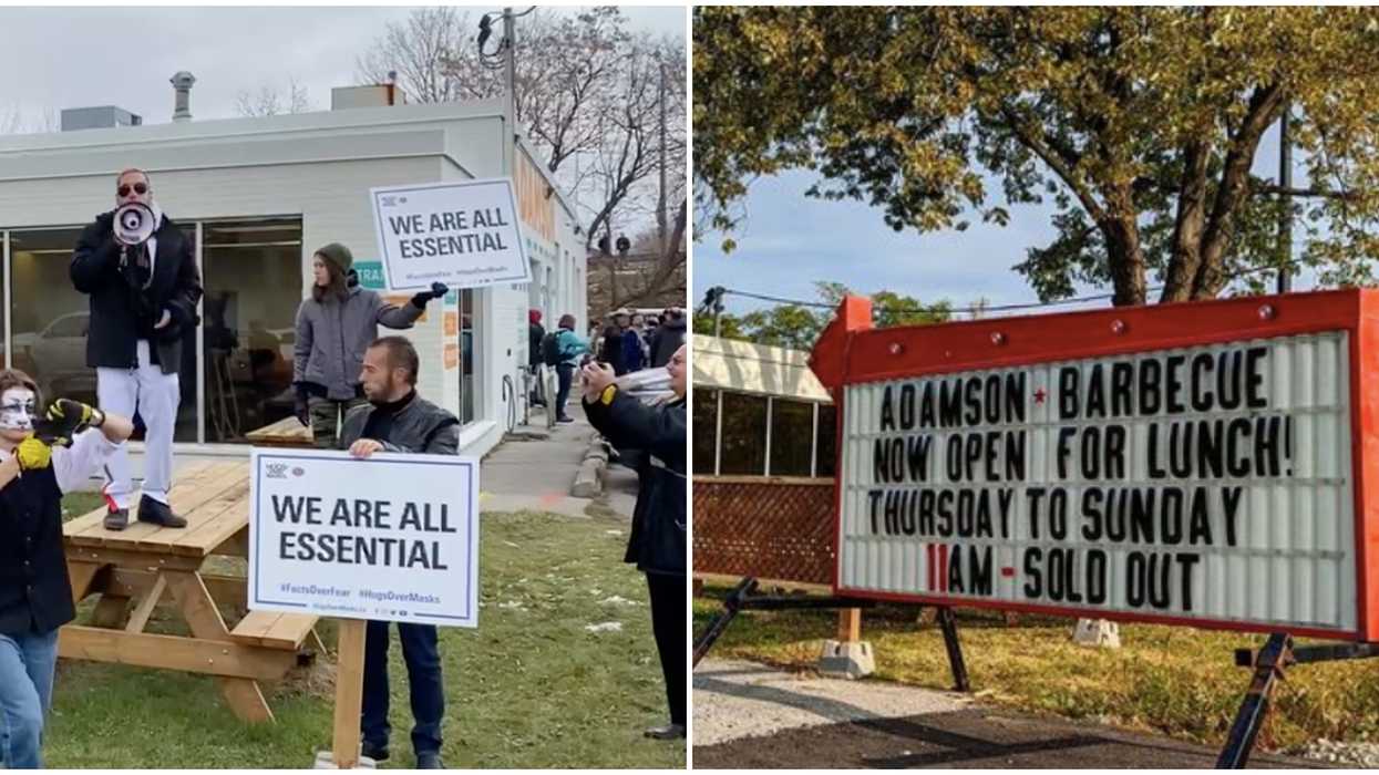 Adamson BBQ Will Have Indoor Dining Again Today Despite Being Ordered To Close