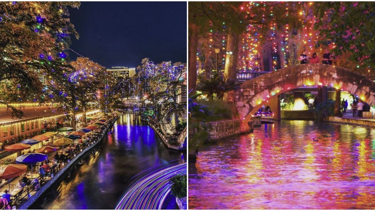 San Antonio River Walk Christmas Lights Are Officially Up And They Are Amazing Narcity Christmas Lights Store San Antonio 2021
