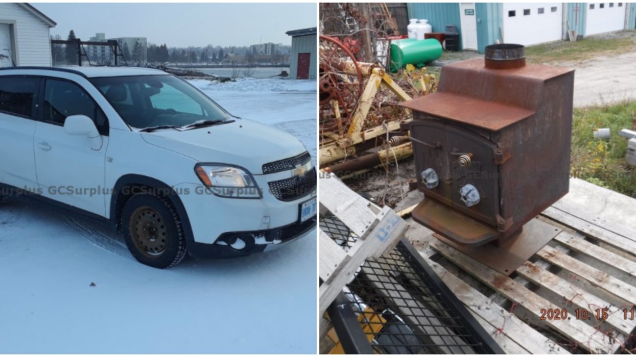 The Government Of Canada Is Auctioning Off Tons Of Weird Things & You Can Even Get A Car