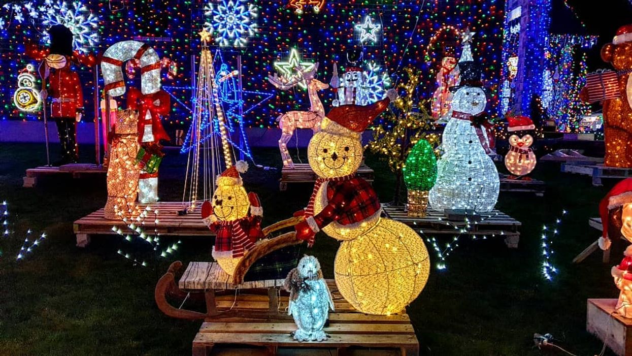 This Ontario Home Wins Christmas With Its Over The Top Display (VIDEOS)