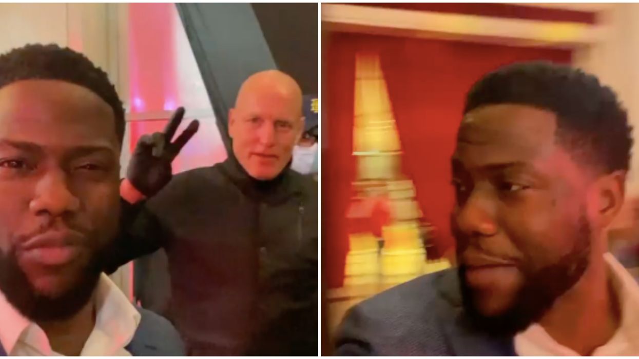 Kevin Hart Was Completely Delirious After Staying Up All Night Shooting In Toronto (VIDEO)