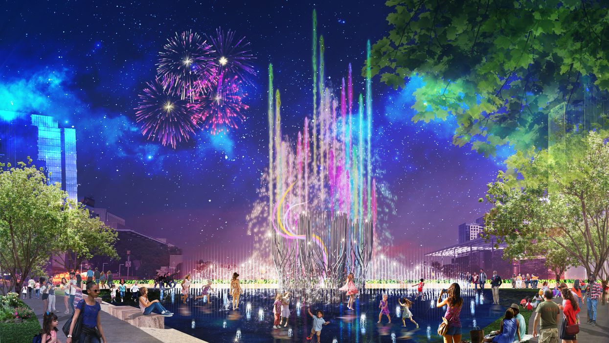The World's Tallest Interactive Fountain Is Coming To Dallas
