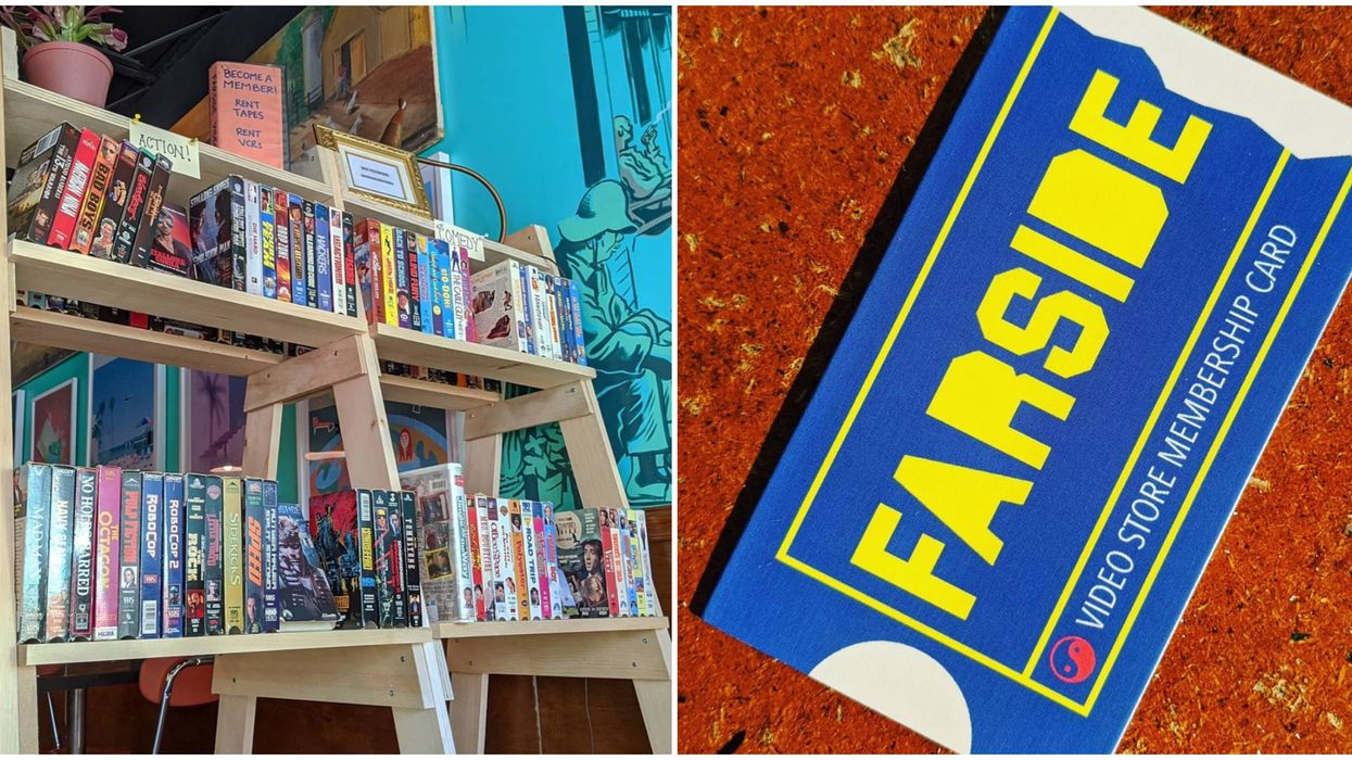 This Retro Bar Is Bringing Video Rentals Back To Toronto With A Side Of Booze