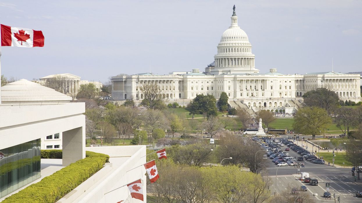 Canada's Embassy In The US Also Got Their Christmas Tree From Across The Border (PHOTO)