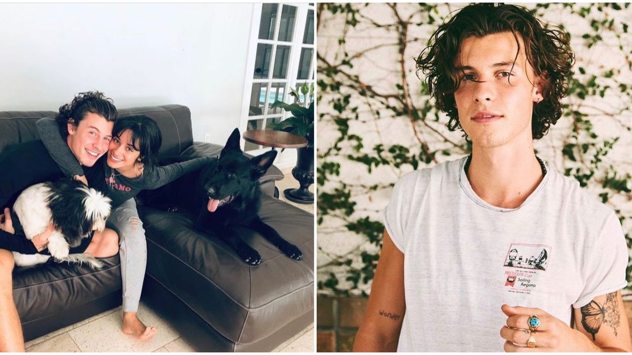 Shawn Mendes Is Spending Christmas Isolating In Ontario With Camila & Their Pup