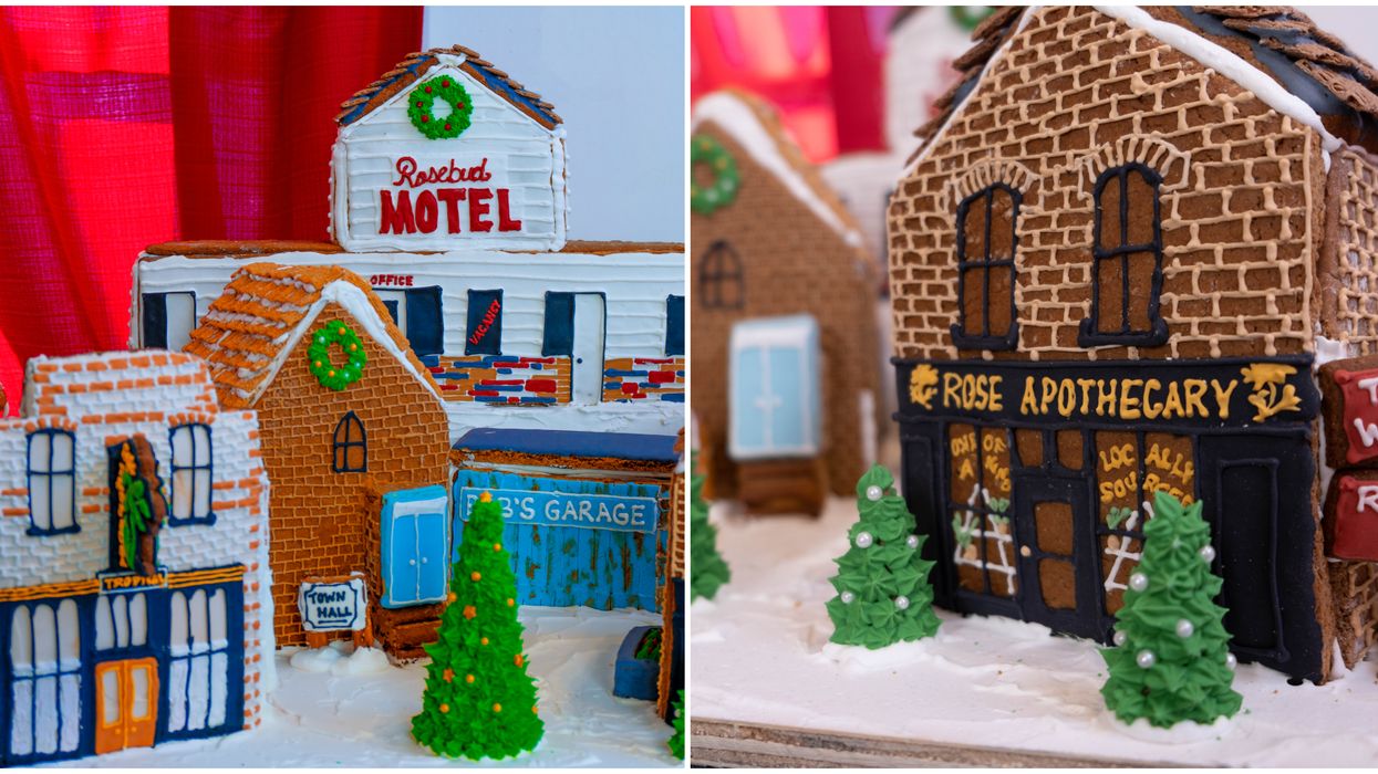 Someone Made The Entire Town Of 'Schitt's Creek' Out Of Gingerbread & Nailed It (PHOTOS)