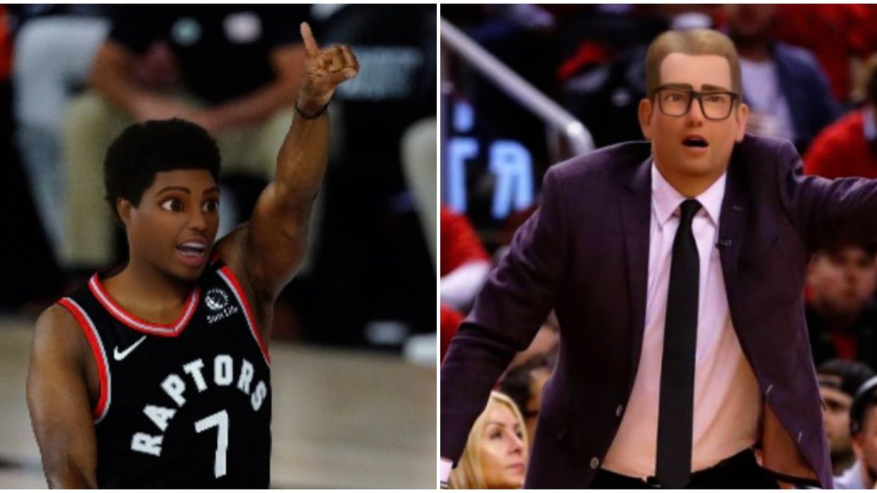 Somebody Turned The Raptors Into Disney Princes & You'll Never See Them The Same Way Again